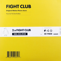 Fight Club - Soundtrack Score (The Dust Brothers) [VINYL] [cover]