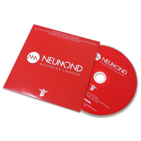 The card sleeve and compact disc.