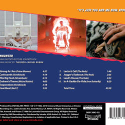 Manhunter (Soundtrack back cover)