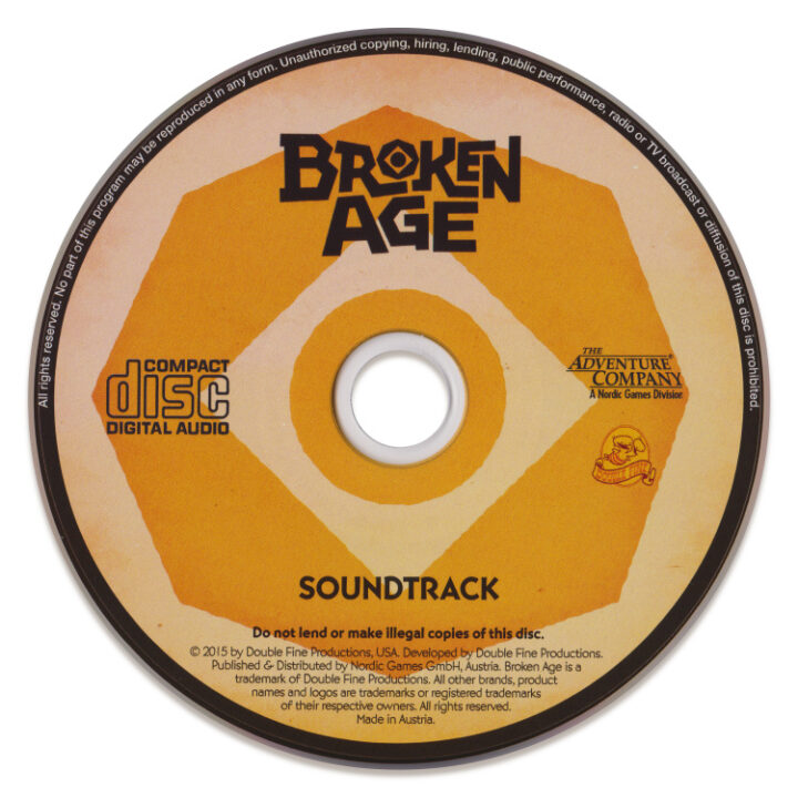Broken Age (Soundtrack) [DISC ONLY]