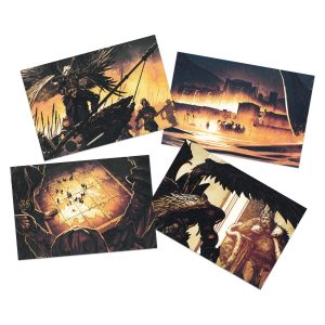Might & Magic X Legacy Postcards (group image showing all 4 in the set)