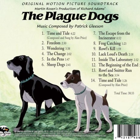 The back cover includes a complete track listing from this release