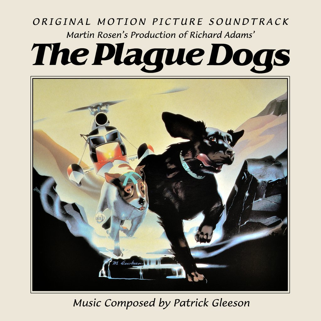 The Plague Dogs (1982) official soundtrack score and song CD