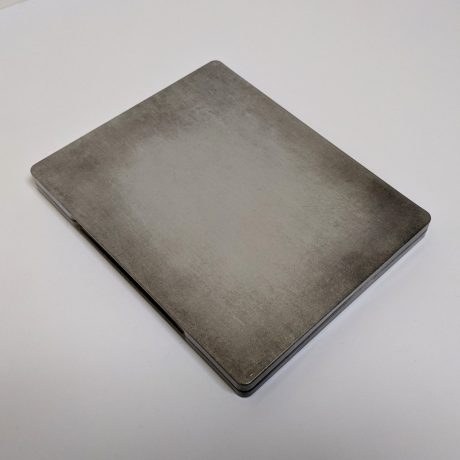 The reverse side of the SteelBook case.
