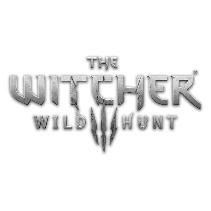 The Witcher 3 - Wild Hunt (game logo) The Witcher 3: Wild Hunt (official game logo, mono)