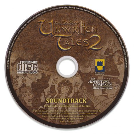 The Book of Unwritten Tales 2 Soundtrack (CD) [stand-alone]
