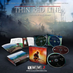 The Thin Red Line Expanded Soundtrack [4xCD] (presentation shot showing contents)