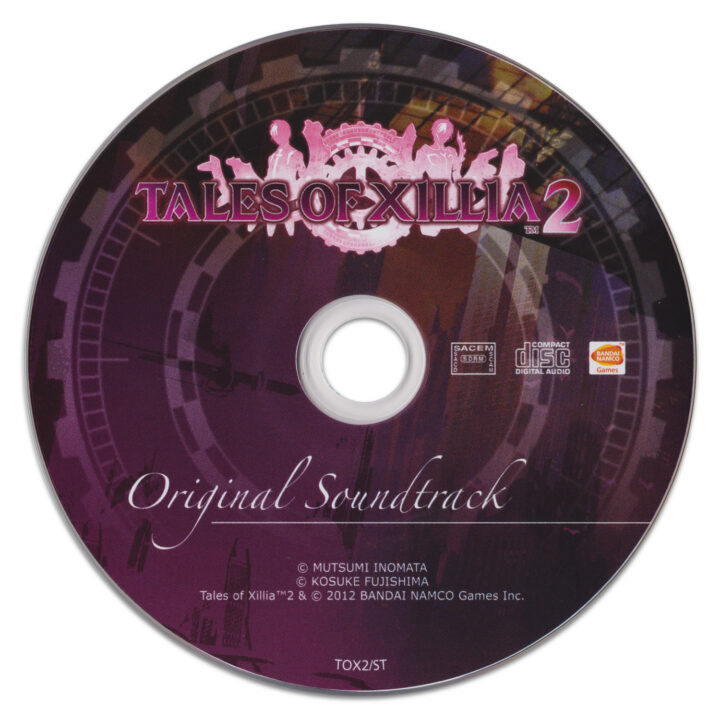 Tales of Xillia 2 Original Soundtrack (stand-alone CD)