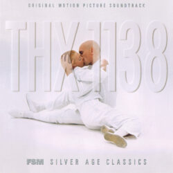 The cover artwork for the official THX 1138 soundtrack CD