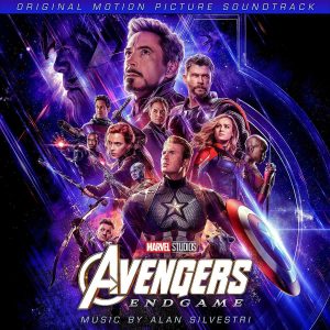 Cover artwork from the Avengers: Endgame soundtrack CD album