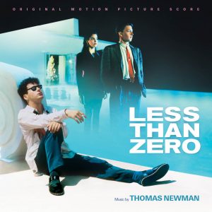 Cover artwork from the Less Than Zero soundtrack score release