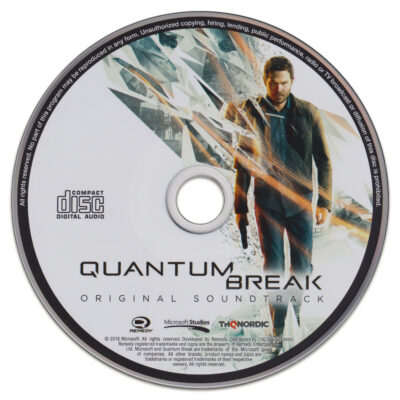 Quantum Break Original Soundtrack CD (stand-alone disc, as issued)