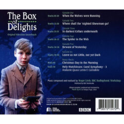 The Box of Delights soundtrack CD (back cover artwork)