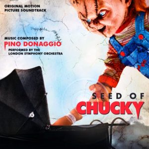 Cover artwork for the Seed of Chucky soundtrack album by Pino Donaggio