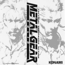 cover artwork for the original Metal Gear Solid Soundtrack CD album