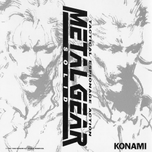cover artwork for the original Metal Gear Solid Soundtrack CD album