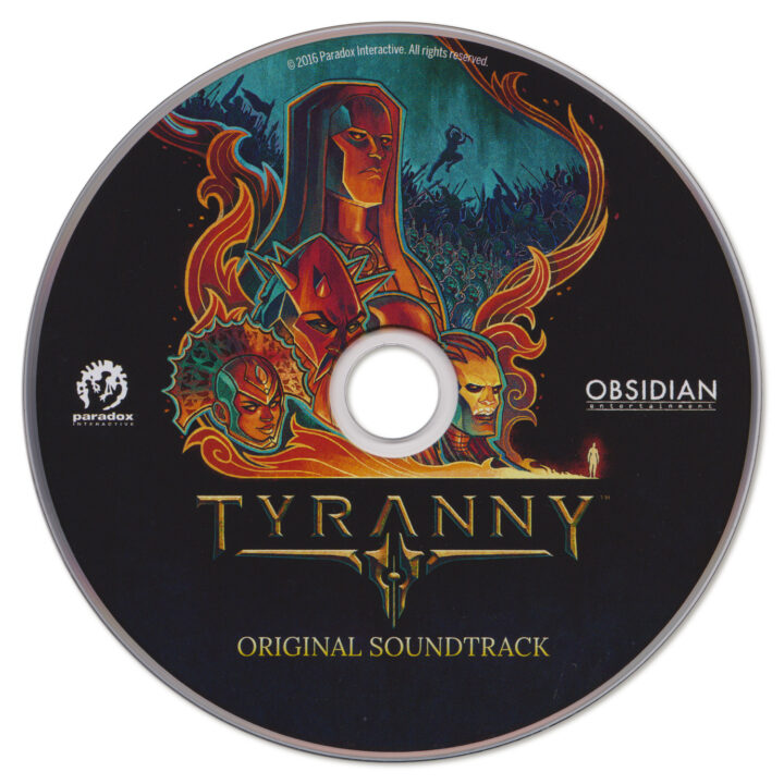 Tyranny Original Soundtrack (CD)