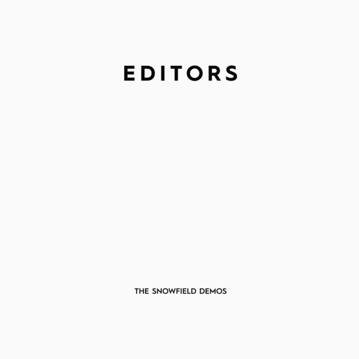 The Snowfield Demos EP (Editors) PIASR1124CD