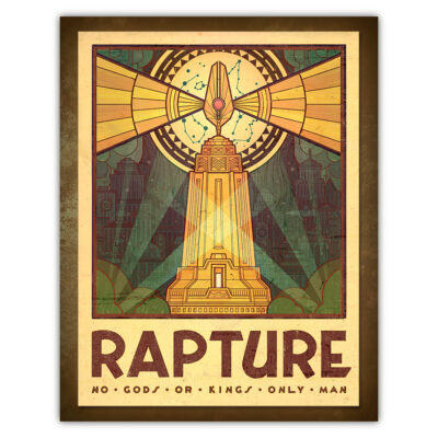 Rapture Tourism Poster (BioShock)