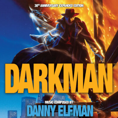 Darkman 30th Anniversary Edition Soundtrack [2xCD] LLLCD1503 (cover artwork)