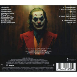 Joker Soundtrack (CD) [back cover and track listing]