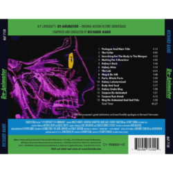 Re-Animator Soundtrack (CD) [back cover]