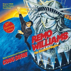 Remo Williams - The Adventure Begins 35th Anniversary Soundtrack (CD) [cover art]