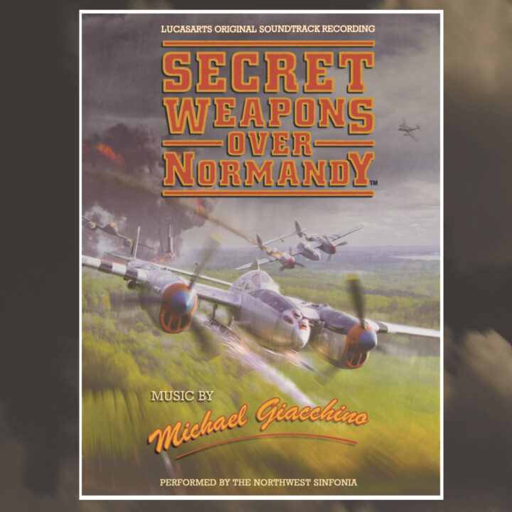 Secret Weapons Over Normandy Soundtrack CD (Michael Giacchino) [cover art]