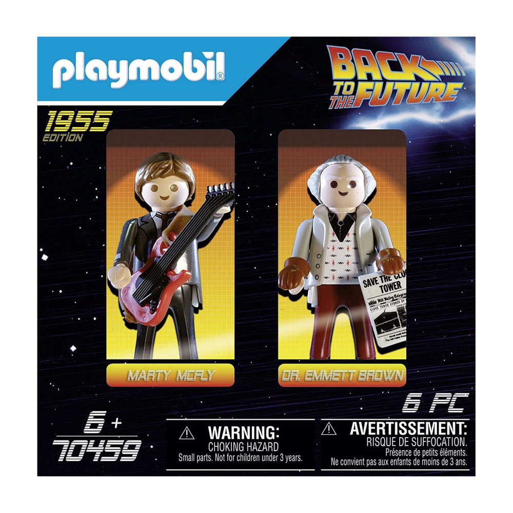 Playmobil 70459 Back to the Future Doc Brown and Marty 1955 IN STOCK 