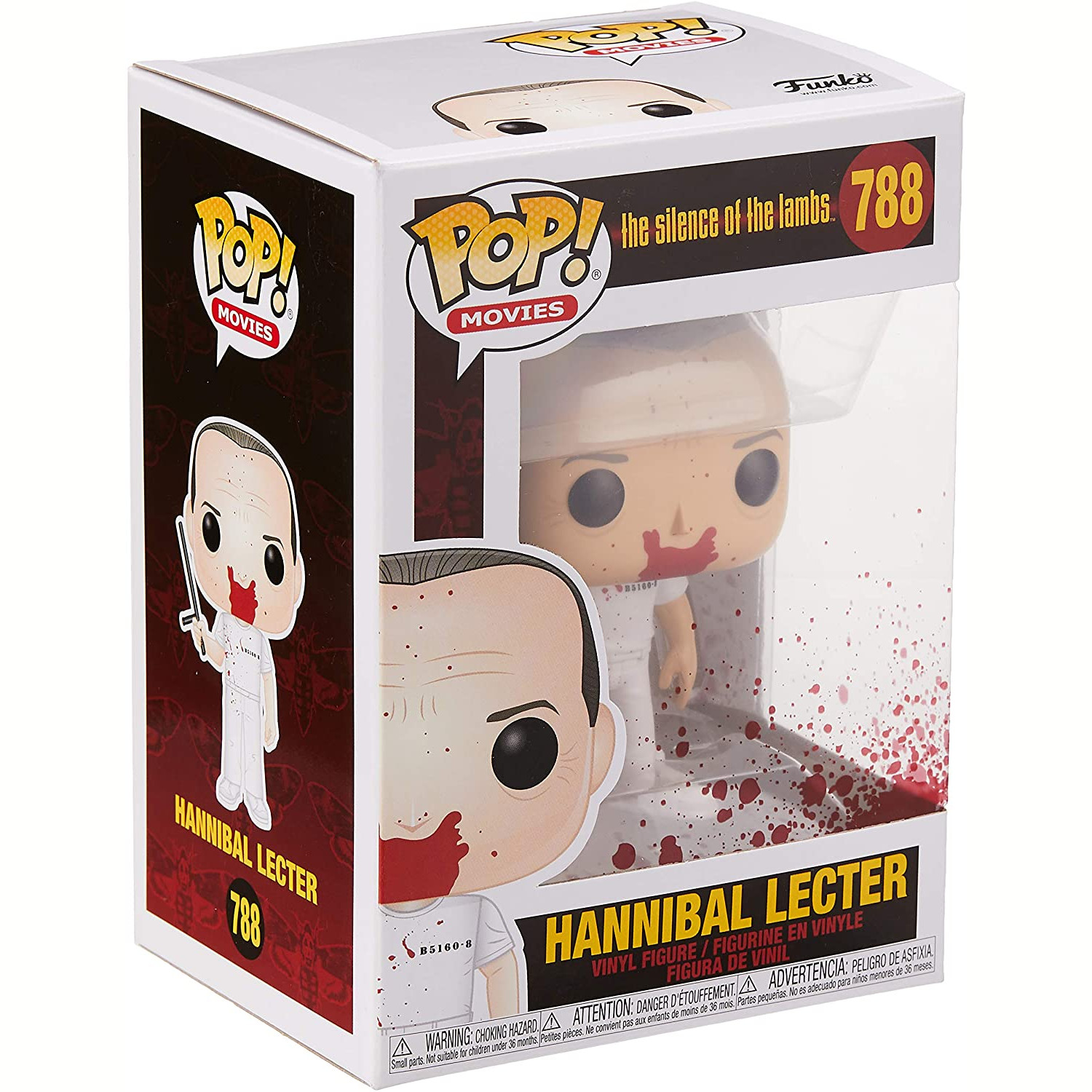 FUNKO HANNIBAL LECTER BLOODY THE SILENCE OF THE LAMBS 788  POP FIGURE
