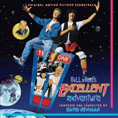 Bill and Ted's Excellent Adventure Soundtrack (CD) ISC 456 (front cover album artwork)