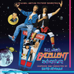 Bill and Ted's Excellent Adventure Soundtrack (CD) ISC 456 (front cover album artwork)