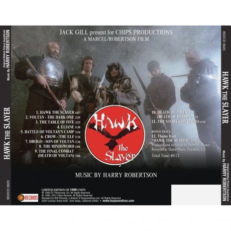Hawk the Slayer Soundtrack (CD)