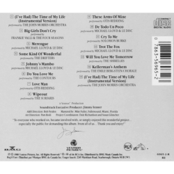 More Dirty Dancing Soundtrack (CD) [back cover track listing]