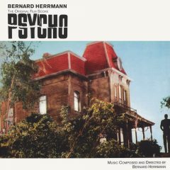 Psycho: The Original Film Score [180 Gram Coloured (Red) Vinyl] (album cover artwork)