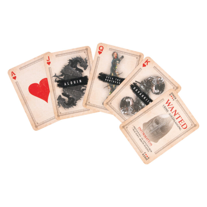 The Elder Scrolls V: Skyrim Playing Cards The Elder Scrolls V: Skyrim Playing Cards
