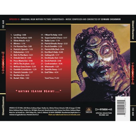 Species II Expanded Soundtrack (CD)