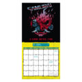 Cyberpunk 2077: Official 16 Month 2021 Calendar [sample month]
