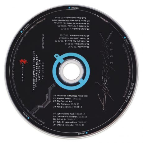 Cyberpunk 2077 Soundtrack Score CD (Disc 2 of 2)