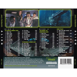 Alien Complete Original Motion Picture Soundtrack (2xCD) [back cover]