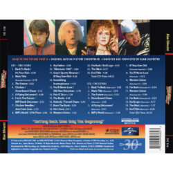 Back to the Future Part II (Original Motion Picture Soundtrack) [2xCD] [back cover artwork]