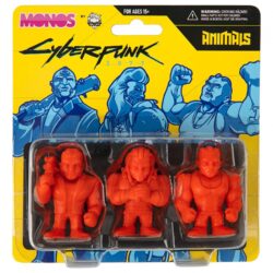 JINX 10630 Cyberpunk 2077 Monos Animals Figures Set (Series 1)