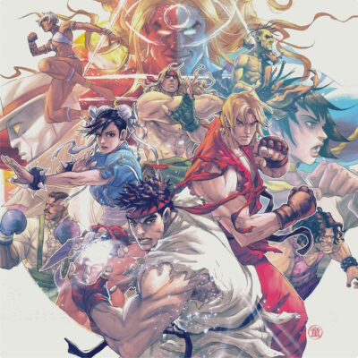Street Fighter III: The Collection (Capcom Sound Team) [4xLP] [album cover artwork]