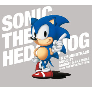 Sonic the Hedgehog 1 and 2 Soundtrack (3xCD) [album cover artwork]