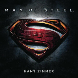 Man of Steel: Soundtrack Score (CD) by Hans Zimmer [album cover artwork]