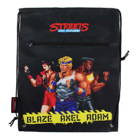 Official Streets of Rage Drawstring Cinch Bag (SEGA)