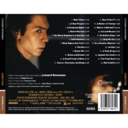 Ambition Soundtrack (CD) [back cover artwork]