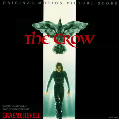 The Crow Original Motion Picture Soundtrack Score (CD) [album cover artwork]