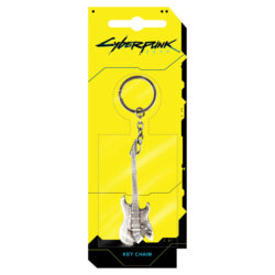 Johnny's Guitar Metal Keychain (Cyberpunk 2077)
