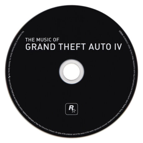 The Music Of Grand Theft Auto IV (Soundtrack CD) [disc label]
